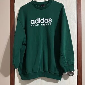 Adidas Men's Green Sweater